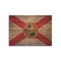 Wile E. Wood Wile E. Wood FLFL-2014 20 x 14 in. Florida State Flag Wood Art FLFL-2014